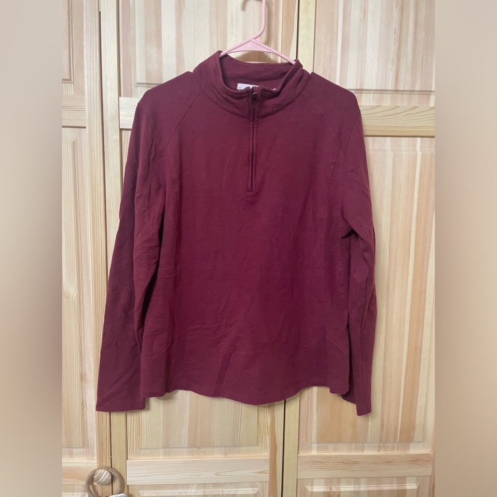 9. Ladies Task 1/4 zip lg.
